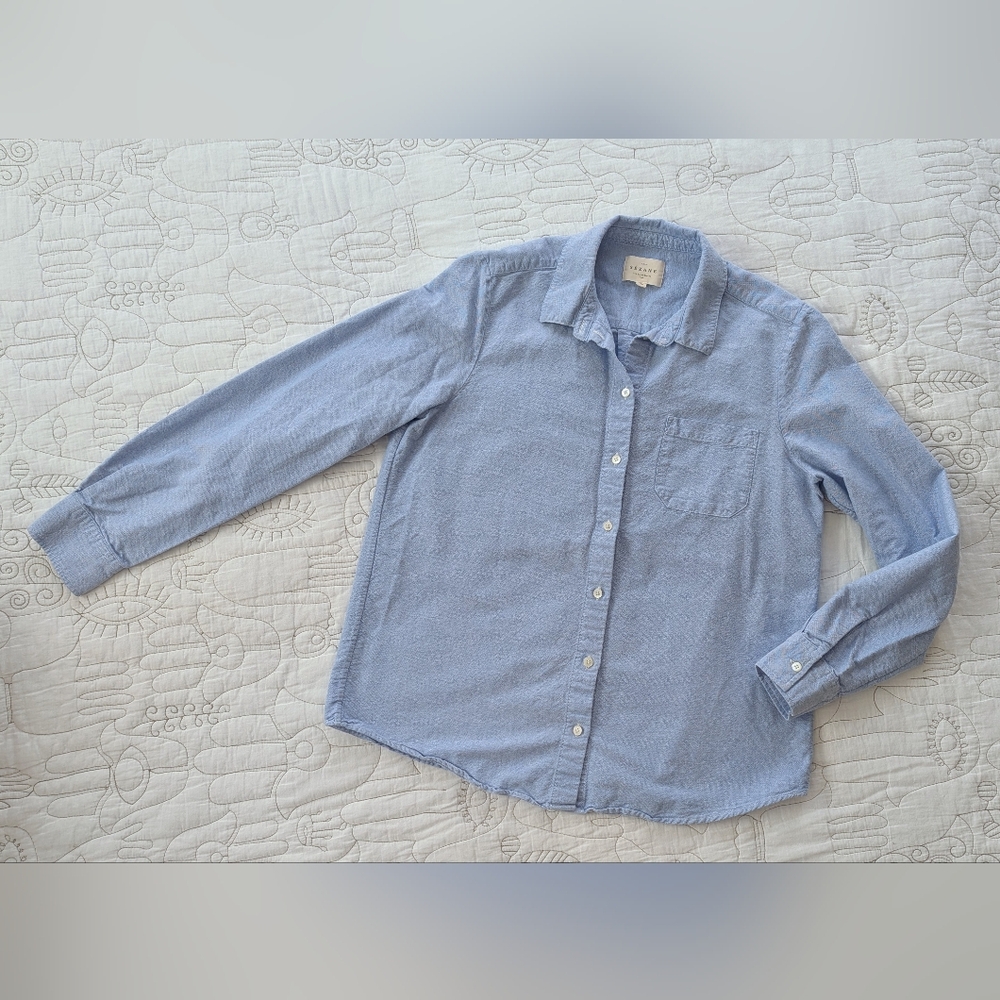 Sezane Tomboy Shirt 100% Cotton